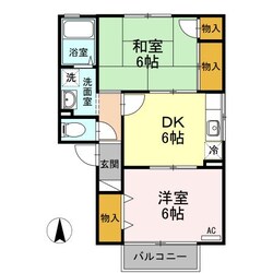 シャルム・石手の物件間取画像